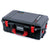 Pelican 1535 Air Case, Black with Red Handles & Latches ColorCase 