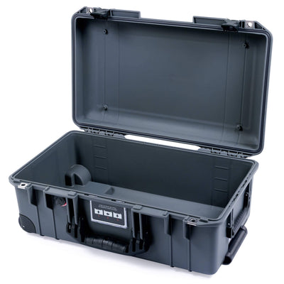 Pelican 1535 Air Case, Charcoal with Black Handles, Push-Button Latches & Trolley None (Case Only) ColorCase 015350-0000-520-110-110