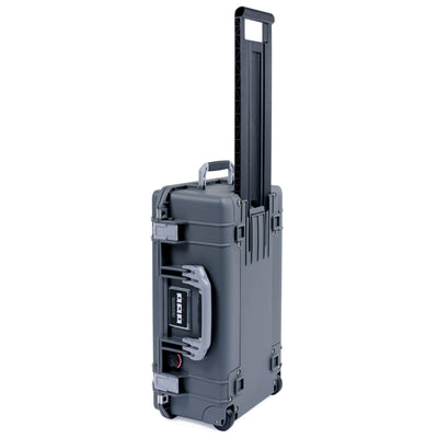Pelican 1535 Air Case, Charcoal with Silver Handles & Push-Button Latches ColorCase