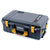 Pelican 1535 Air Case, Charcoal with Yellow Handles & Push-Button Latches ColorCase 