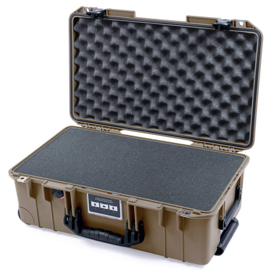 Pelican 1535 Air Case, Dark Desert Dirt with Black Handles & TSA Locking Latches ColorCase