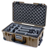 Pelican 1535 Air Case, Dark Desert Dirt with Black Handles, Latches & Trolley ColorCase