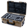 Pelican 1535 Air Case, Dark Desert Dirt with Black Handles, Latches & Trolley ColorCase
