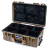 Pelican 1535 Air Case, Dark Desert Dirt with Desert Tan Handles & Latches ColorCase