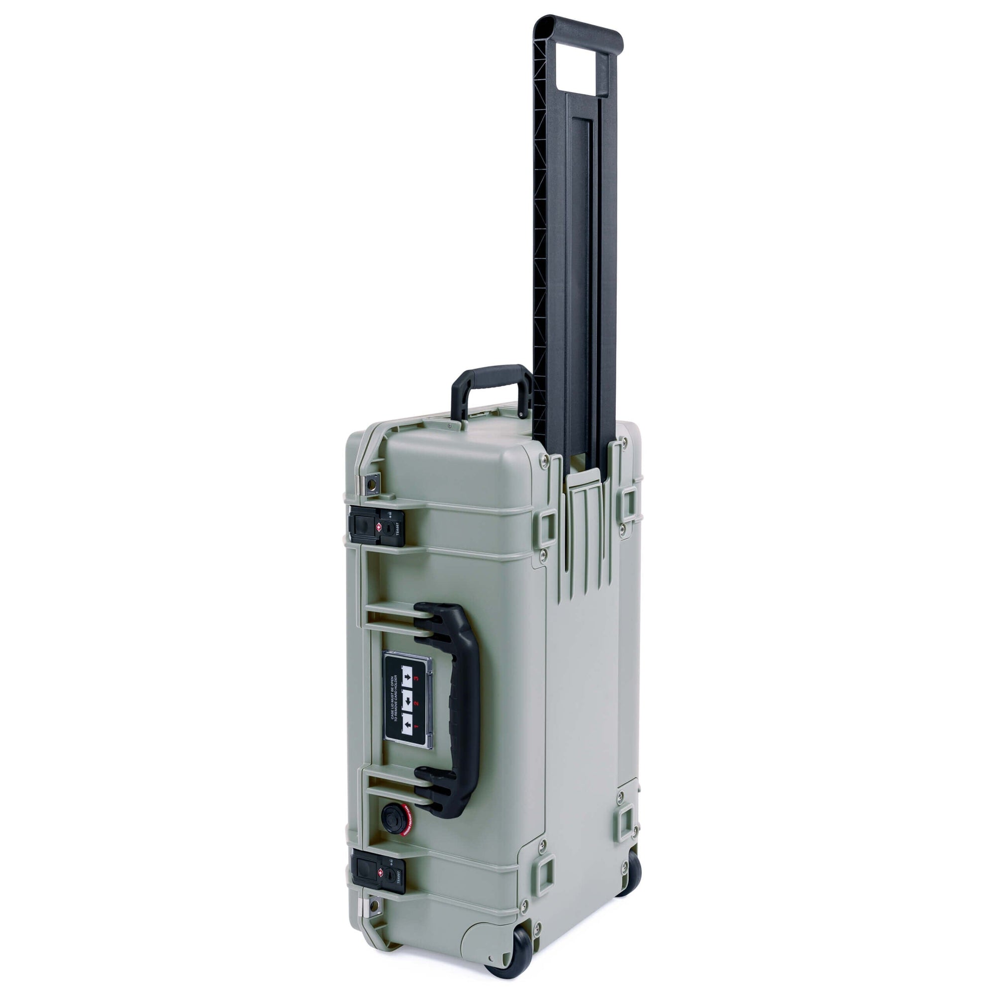 Pelican 1535 Air Case, Sage with Black Handles & TSA Locking Latches ColorCase