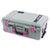 Pelican 1535 Air Case, Sage with Magenta Handles, Latches & Trolley ColorCase 