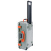 Pelican 1535 Air Case, Sage with Orange Handles & Latches ColorCase