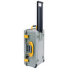 Pelican 1535 Air Case, Sage with Yellow Handles & Latches ColorCase