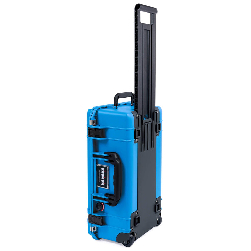 Pelican 1535 Air Case, Electric Blue with Black Handles, Latches & Trolley ColorCase 