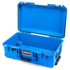 Pelican 1535 Air Case, Electric Blue None (Case Only) ColorCase 015350-0000-120-121