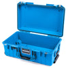 Pelican 1535 Air Case, Electric Blue None (Case Only) ColorCase 015350-0000-120-121