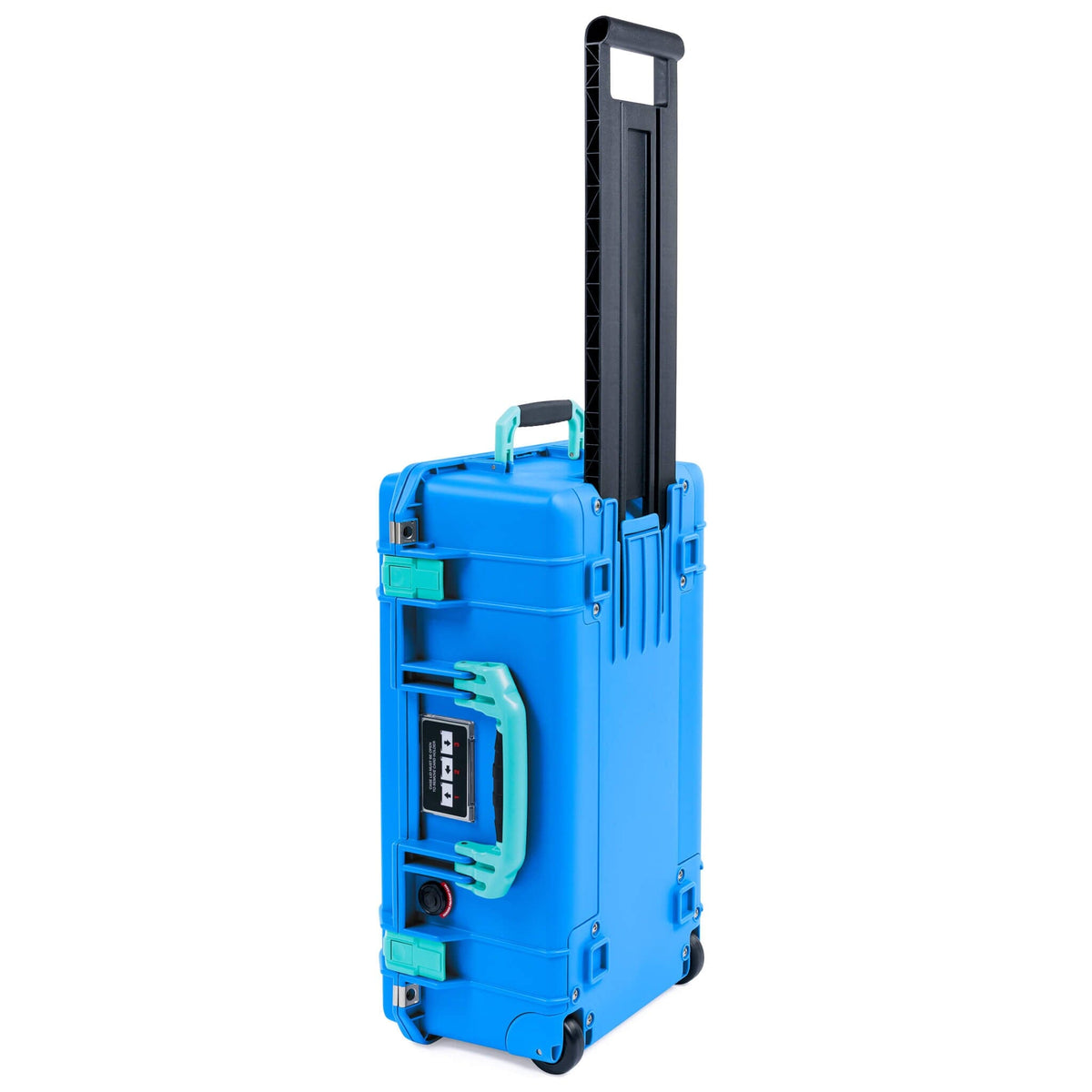 Pelican 1535 Air Case, Electric Blue with Teal Handles &amp; Latches ColorCase 