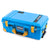 Pelican 1535 Air Case, Electric Blue with Yellow Handles, Latches & Trolley ColorCase 