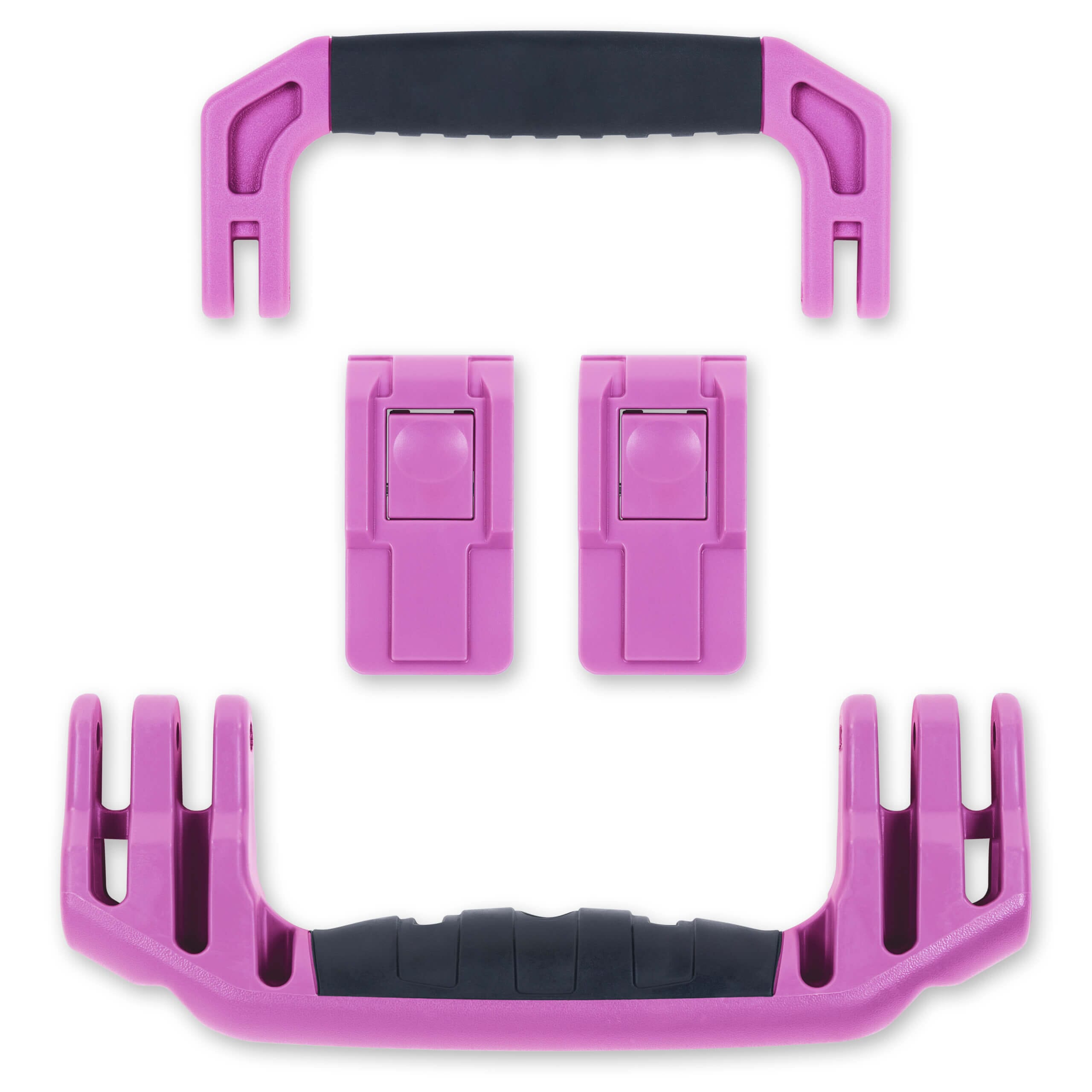 Pelican 1535 Air Replacement Handles & Latches, Magenta (Set of 2 Handles, 2 Latches) ColorCase 