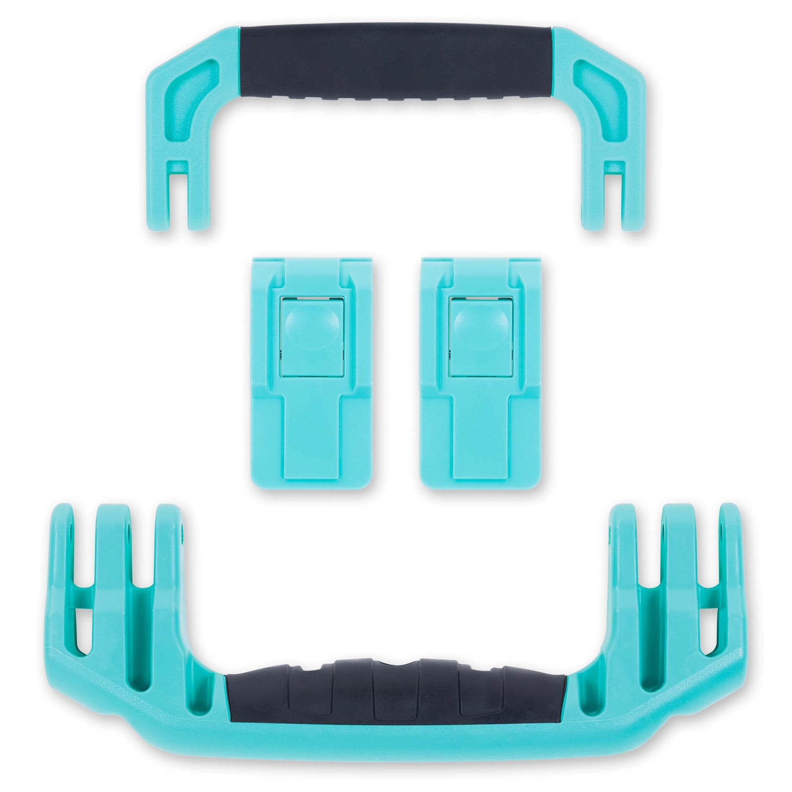 Pelican 1535 Air Replacement Handles & Latches, Teal (Set of 2 Handles, 2 Latches) ColorCase 