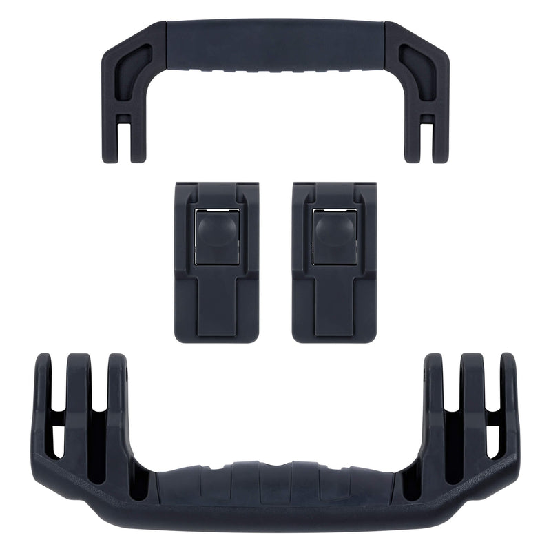 Pelican 1535 Air Replacement Handles & Latches, Black (Set of 2 Handles, 2 Latches) ColorCase 