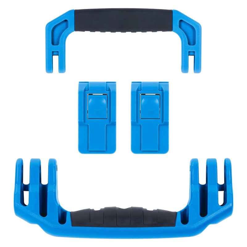 Pelican 1535 Air Replacement Handles & Latches, Blue (Set of 2 Handles, 2 Latches) ColorCase 