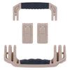 Pelican 1535 Air Replacement Handles & Latches, Desert Tan (Set of 2 Handles, 2 Latches) ColorCase