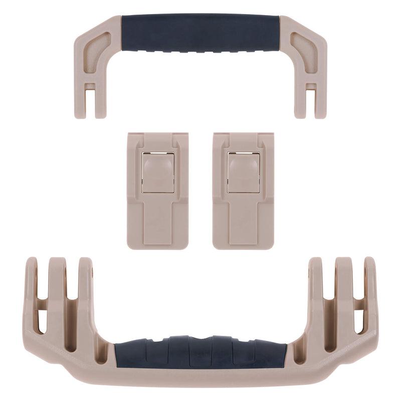 Pelican 1535 Air Replacement Handles & Latches, Desert Tan (Set of 2 Handles, 2 Latches) ColorCase 