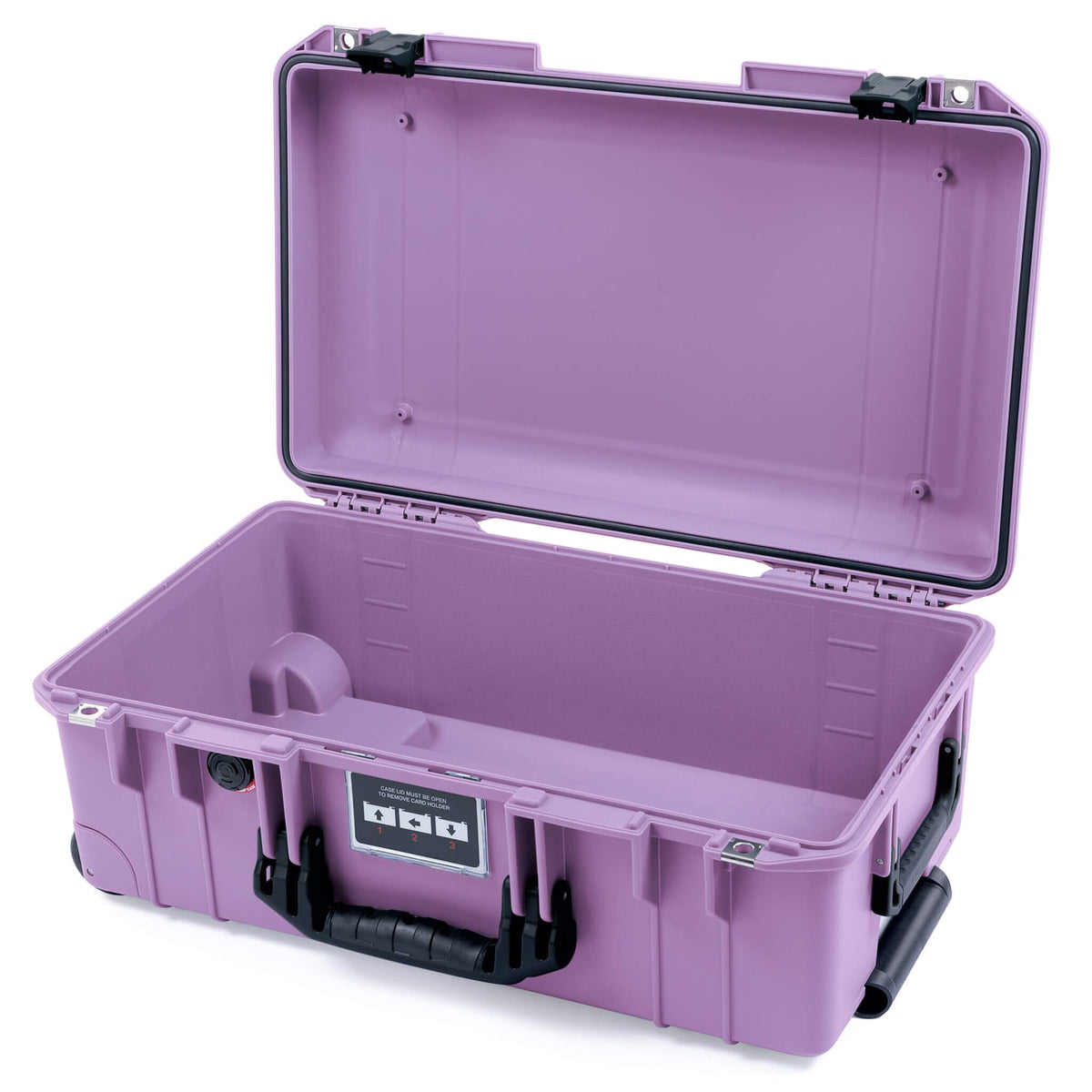 Pelican 1535 Air Case, Lilac with Black Handles &amp; Latches None (Case Only) ColorCase 015350-0000-540-111