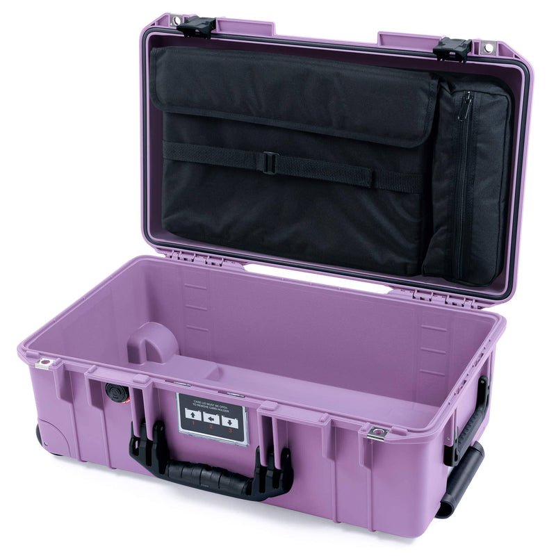 Pelican 1535 Air Case - Black & Blue, With Wheels & Lid Organizer, Carry-On Size