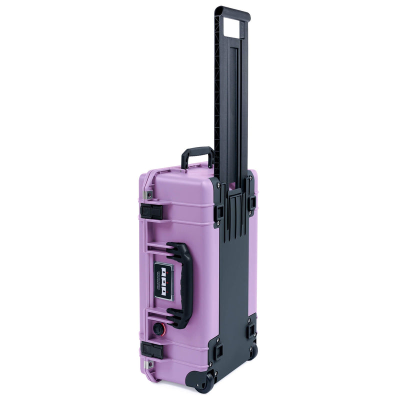 Pelican 1535 Air Case, Lilac with Black Handles, Latches & Trolley ColorCase 