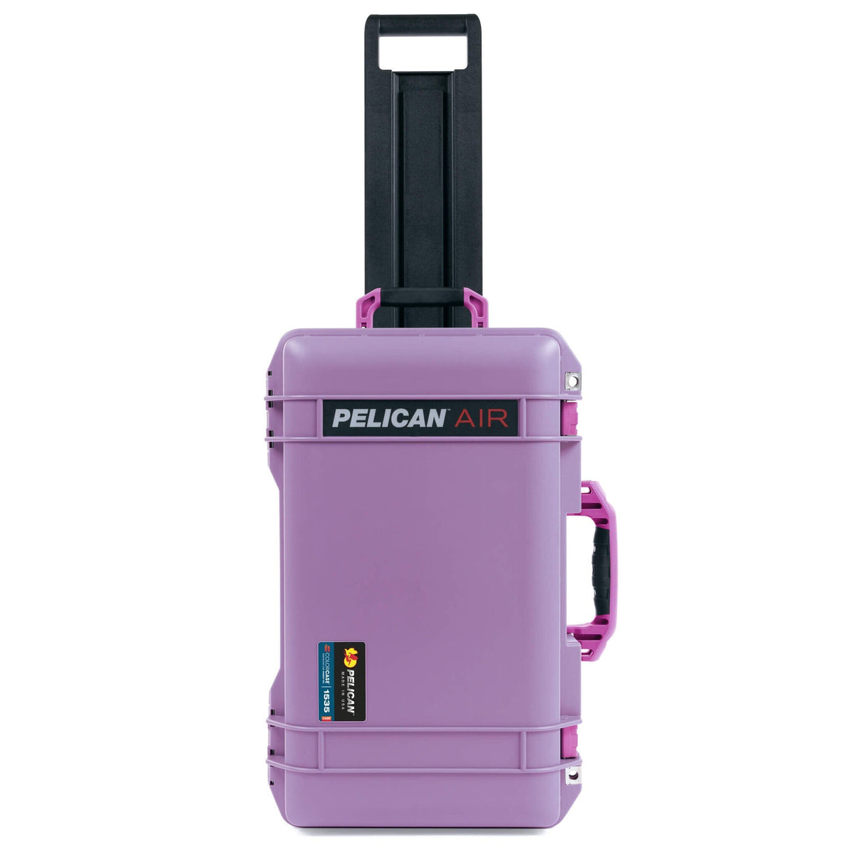 Pelican 1535 Air Case, Lilac with Magenta Handles &amp; Latches ColorCase 