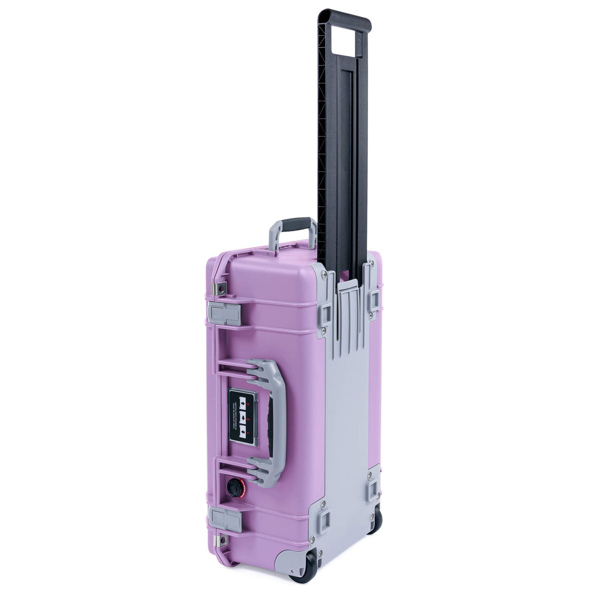 Pelican 1535 Air Case, Lilac with Silver Handles, Latches &amp; Trolley ColorCase 