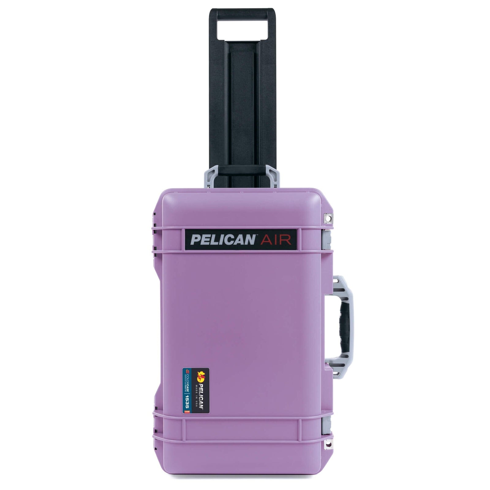 Pelican 1535 Air Case, Lilac with Silver Handles & Latches ColorCase 