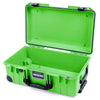 Pelican 1535 Air Case, Lime Green with Black Handles, TSA Locking Latches & Trolley None (Case Only) ColorCase 015350-0000-300-L10-110