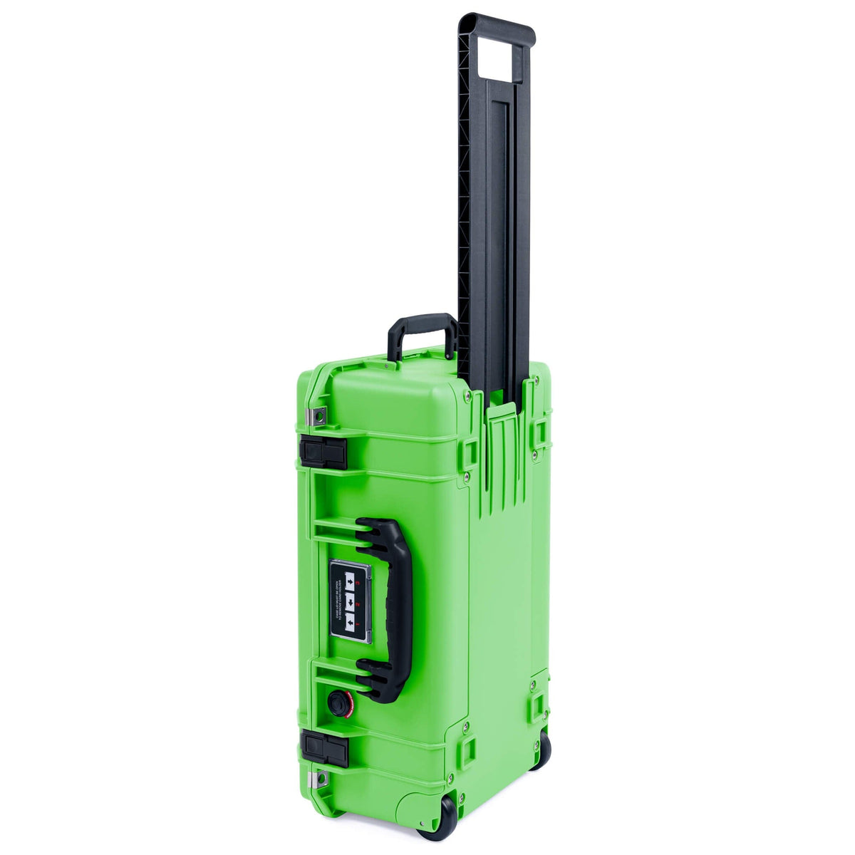 Pelican 1535 Air Case, Lime Green with Black Handles &amp; Push-Button Latches ColorCase 