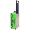 Pelican 1535 Air Case, Lime Green with Desert Tan Handles, Latches & Trolley ColorCase