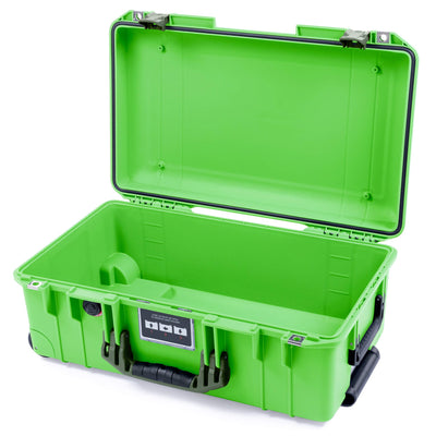 Pelican 1535 Air Case, Lime Green with OD Green Handles & Latches None (Case Only) ColorCase 015350-0000-300-131