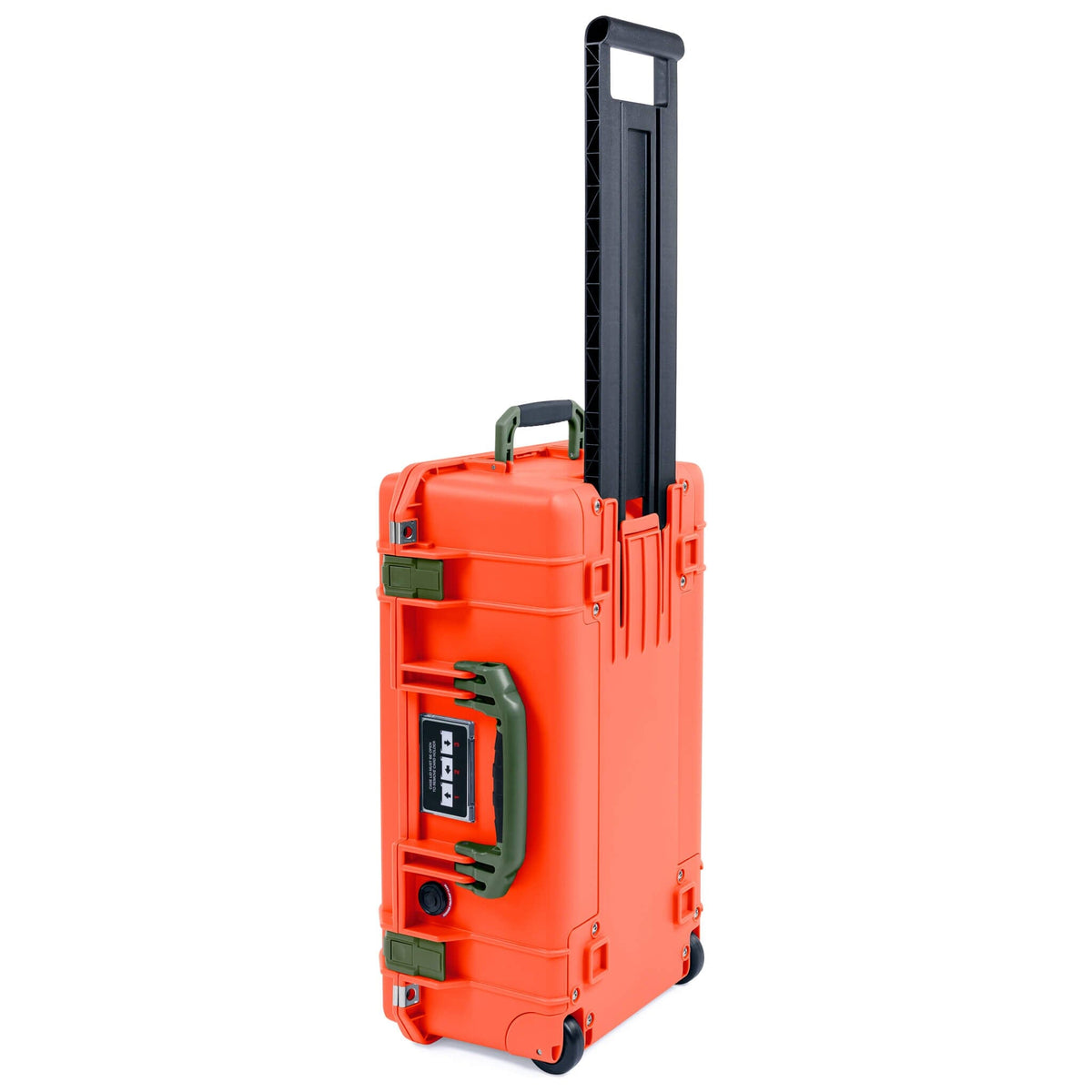 Pelican 1535 Air Case, Orange with OD Green Handles &amp; Latches ColorCase 