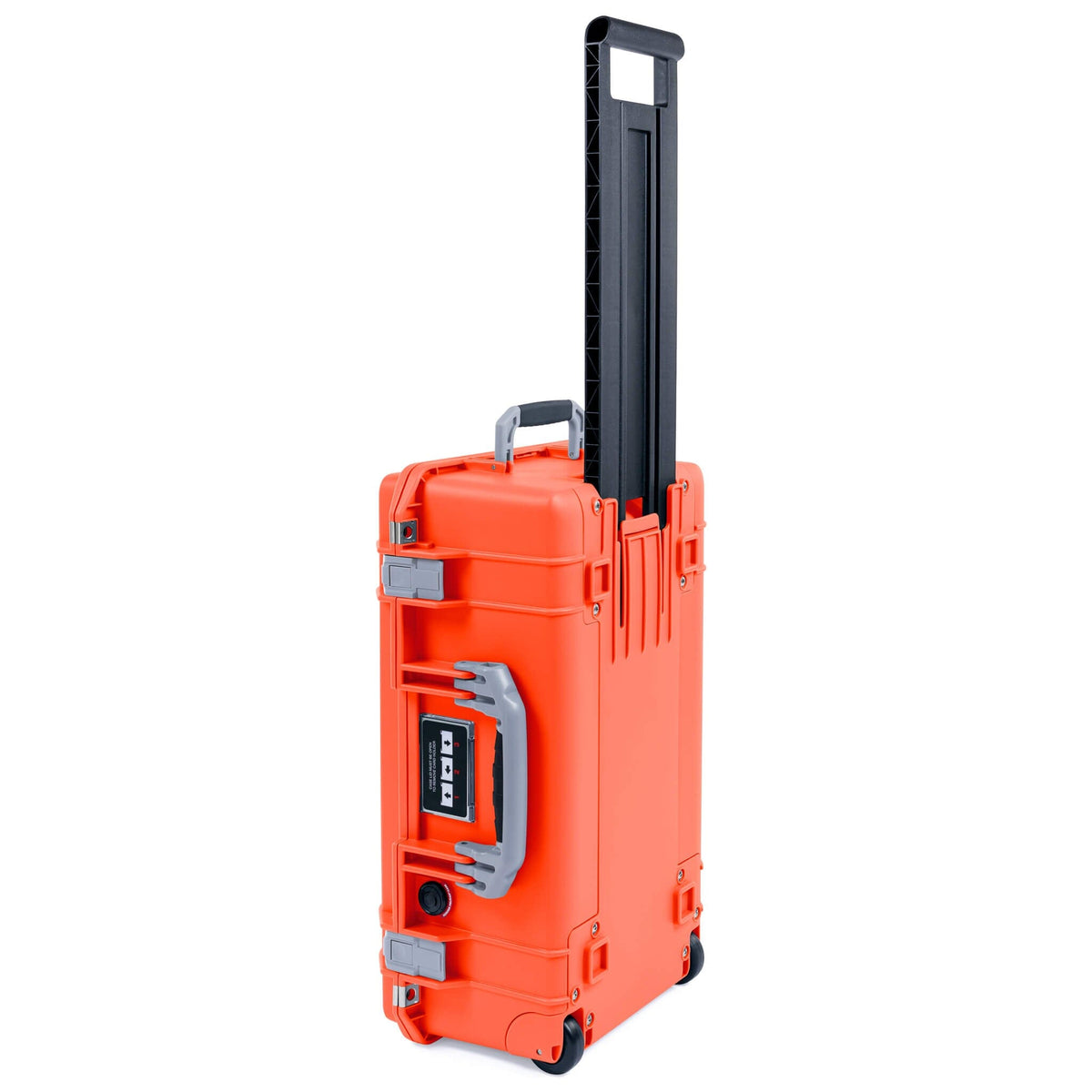 Pelican 1535 Air Case, Orange with Silver Handles &amp; Latches ColorCase 