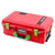 Pelican 1535 Air Case, Red with Lime Green Handles & Latches ColorCase 