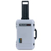 Pelican 1535 Air Case, Silver with Black Handles, TSA Locking Latches & Trolley ColorCase