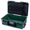 Pelican 1535 Air Case, Trekking Green with Black Handles & Push-Button Latches Laptop Computer Lid Pouch Only ColorCase 015350-0200-138-110-110