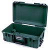 Pelican 1535 Air Case, Trekking Green with TSA Locking Latches & Keys None (Case Only) ColorCase 015350-0000-138-L10-110