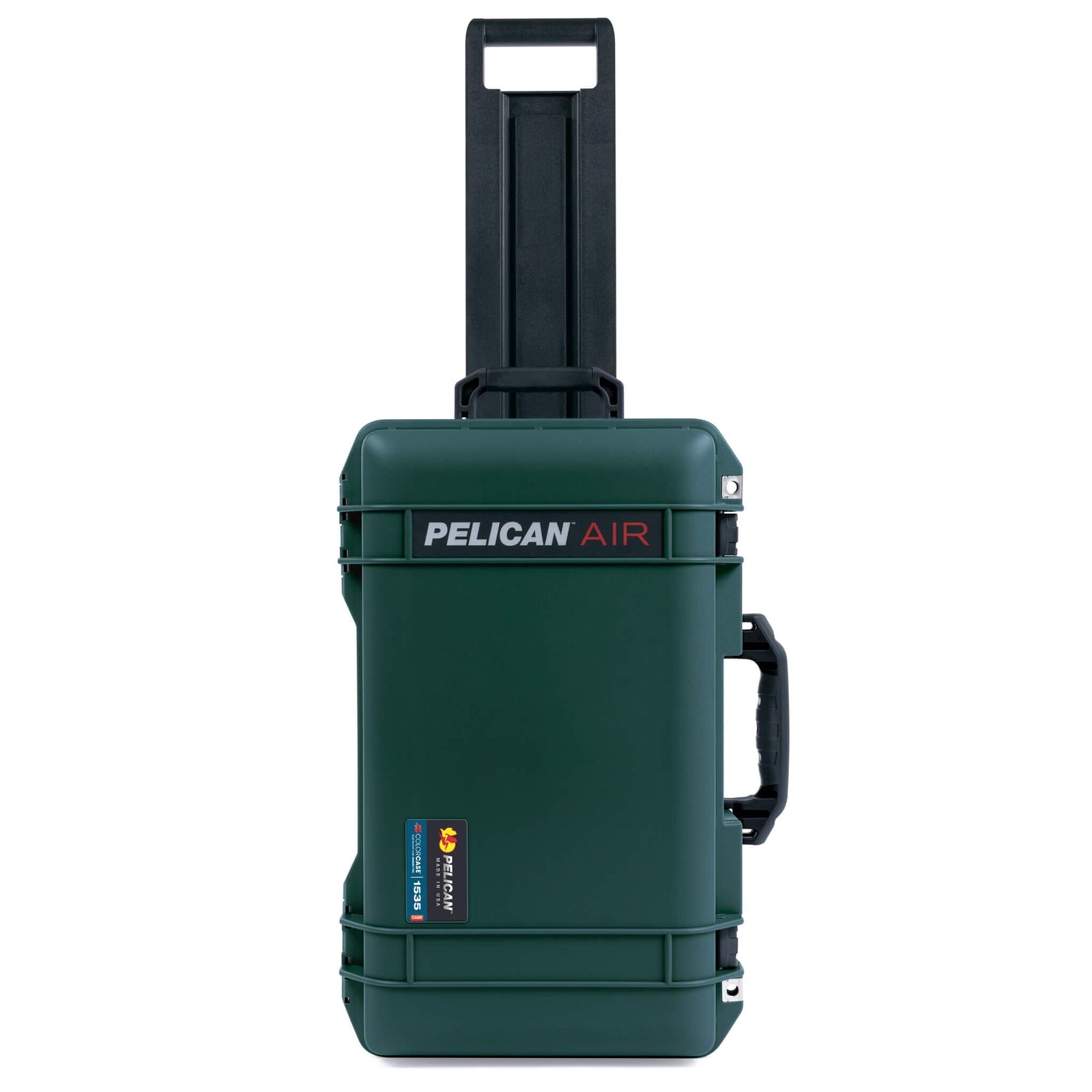 Pelican 1535 Air Case, Trekking Green with TSA Locking Latches & Keys ColorCase 
