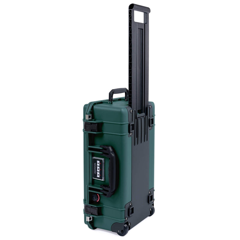 Pelican 1535 Air Case, Trekking Green with Black Handles & Push-Button Latches ColorCase 