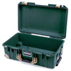 Pelican 1535 Air Case, Trekking Green with Desert Tan Handles, Latches & Trolley None (Case Only) ColorCase 015350-0000-560-311-310