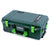 Pelican 1535 Air Case, Trekking Green with Lime Green Handles & Latches ColorCase 