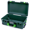 Pelican 1535 Air Case, Trekking Green with Lime Green Handles & Latches None (Case Only) ColorCase 015350-0000-560-301