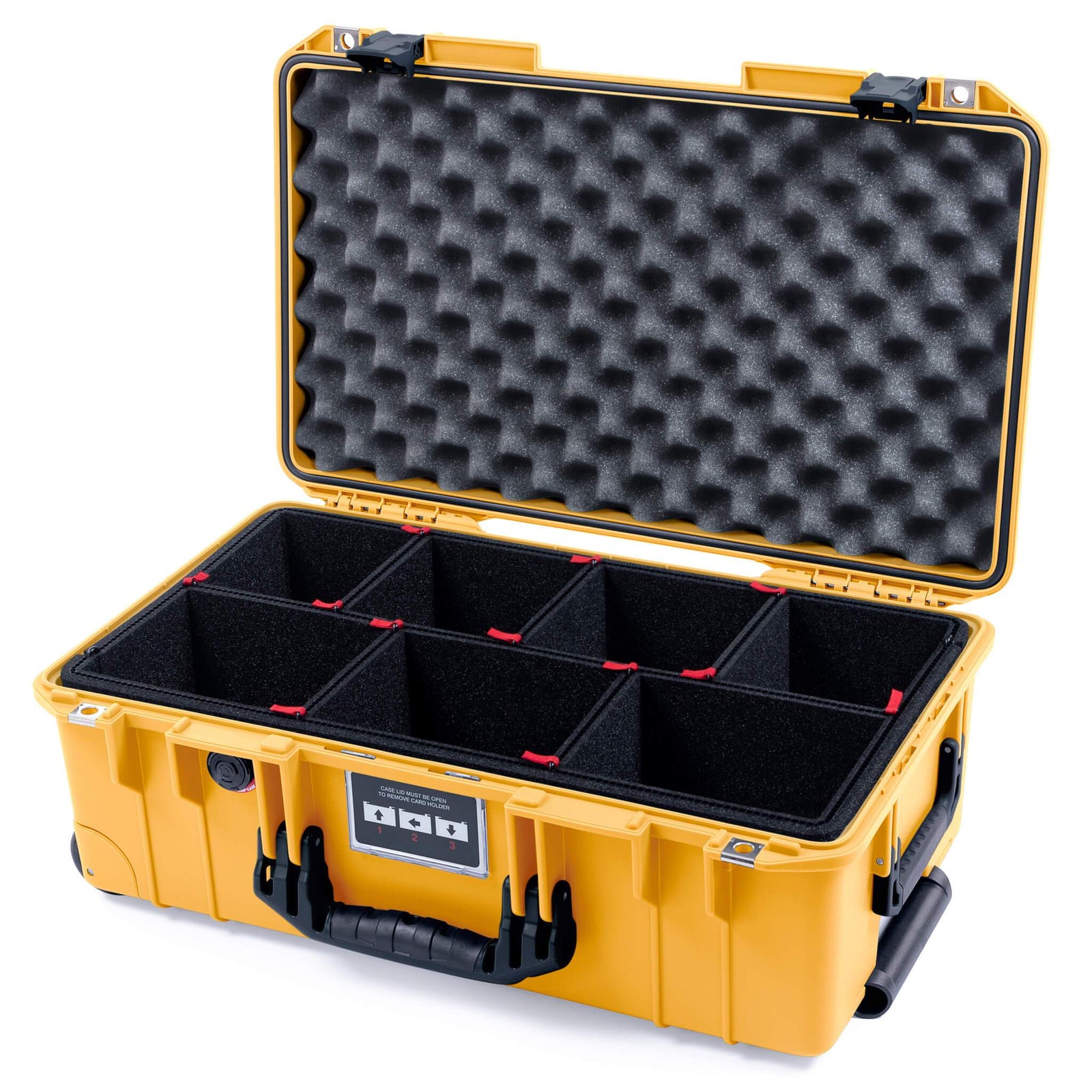 Pelican 1535 Air Carry-on Case - Yellow & Black