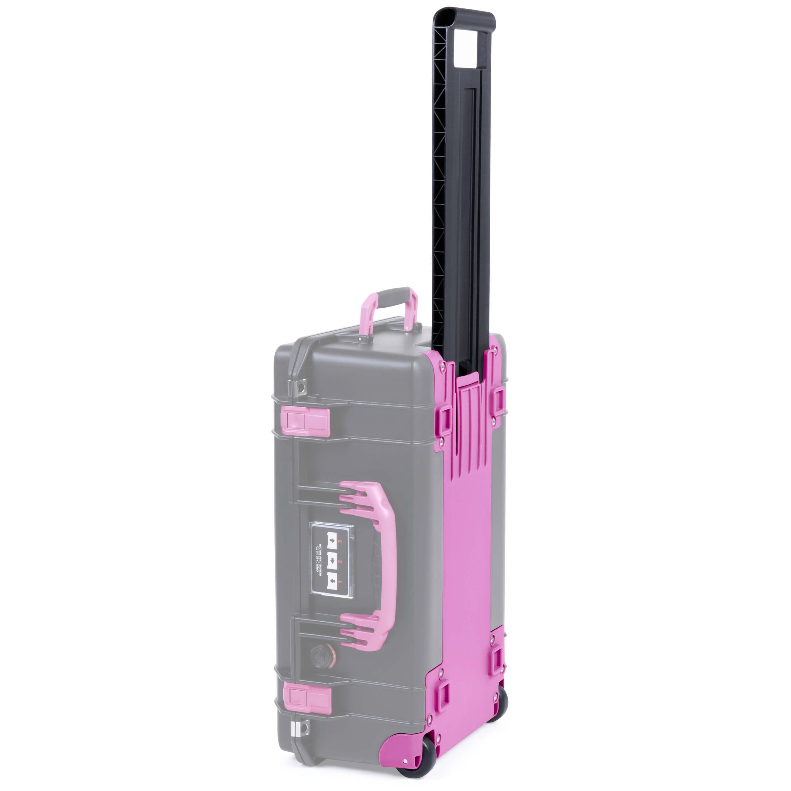 Pelican 1535 Air Replacement Trolley & Wheel Assembly, Magenta ColorCase 