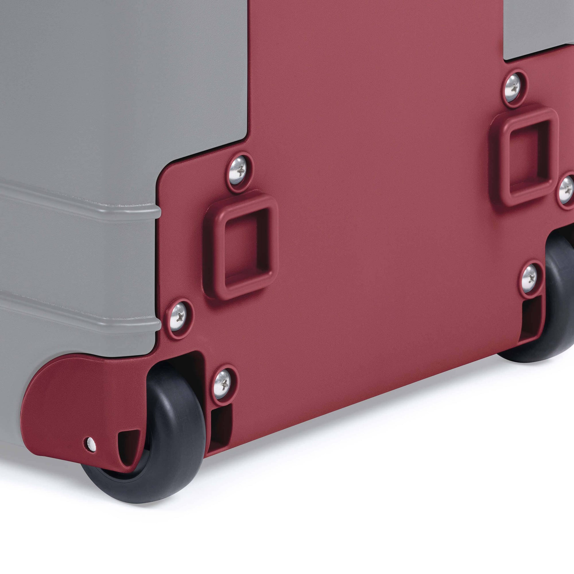 Pelican 1535 Air Replacement Trolley & Wheel Assembly, Oxblood ColorCase
