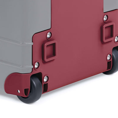 Pelican 1535 Air Replacement Trolley & Wheel Assembly, Oxblood ColorCase