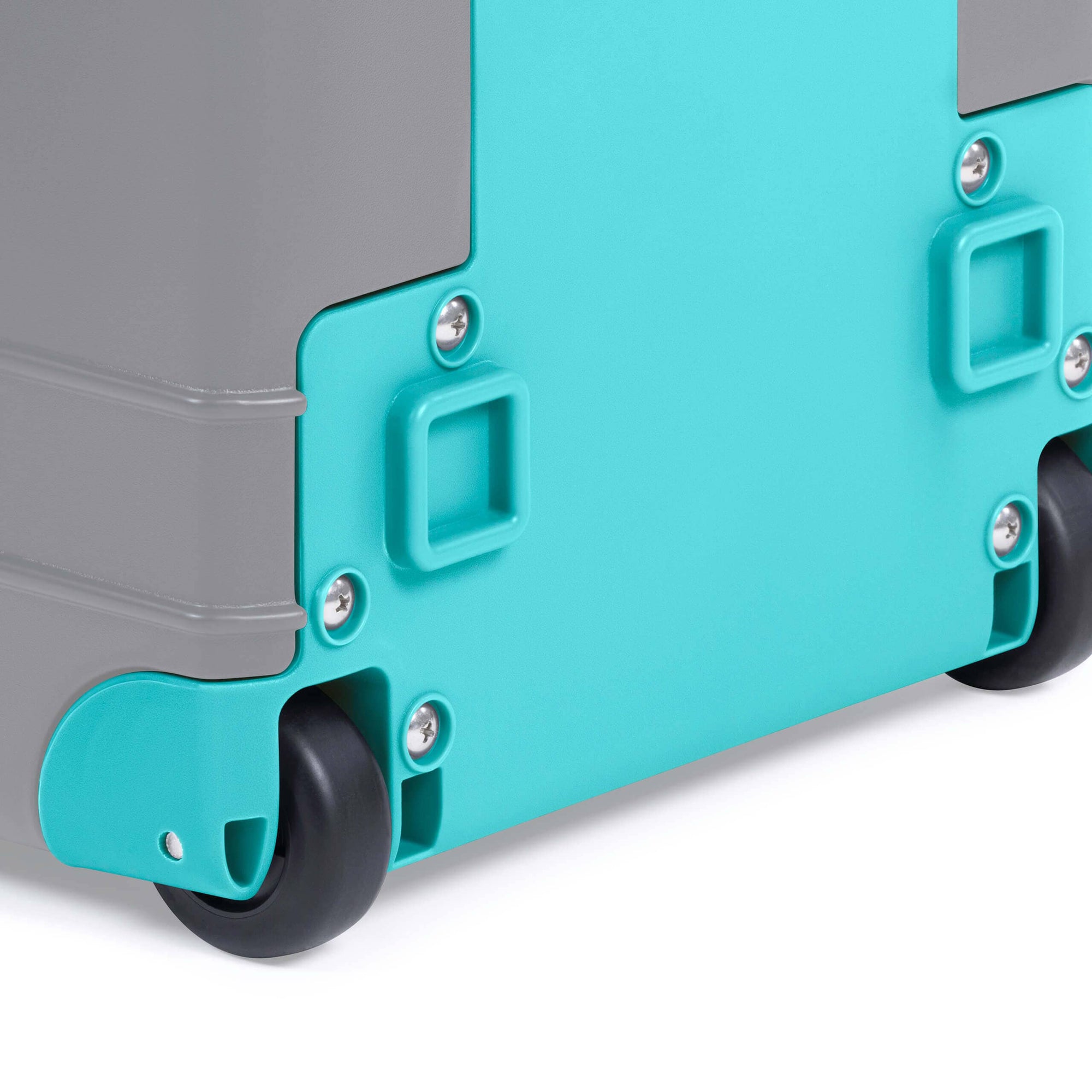 Pelican 1535 Air Replacement Trolley & Wheel Assembly, Teal ColorCase