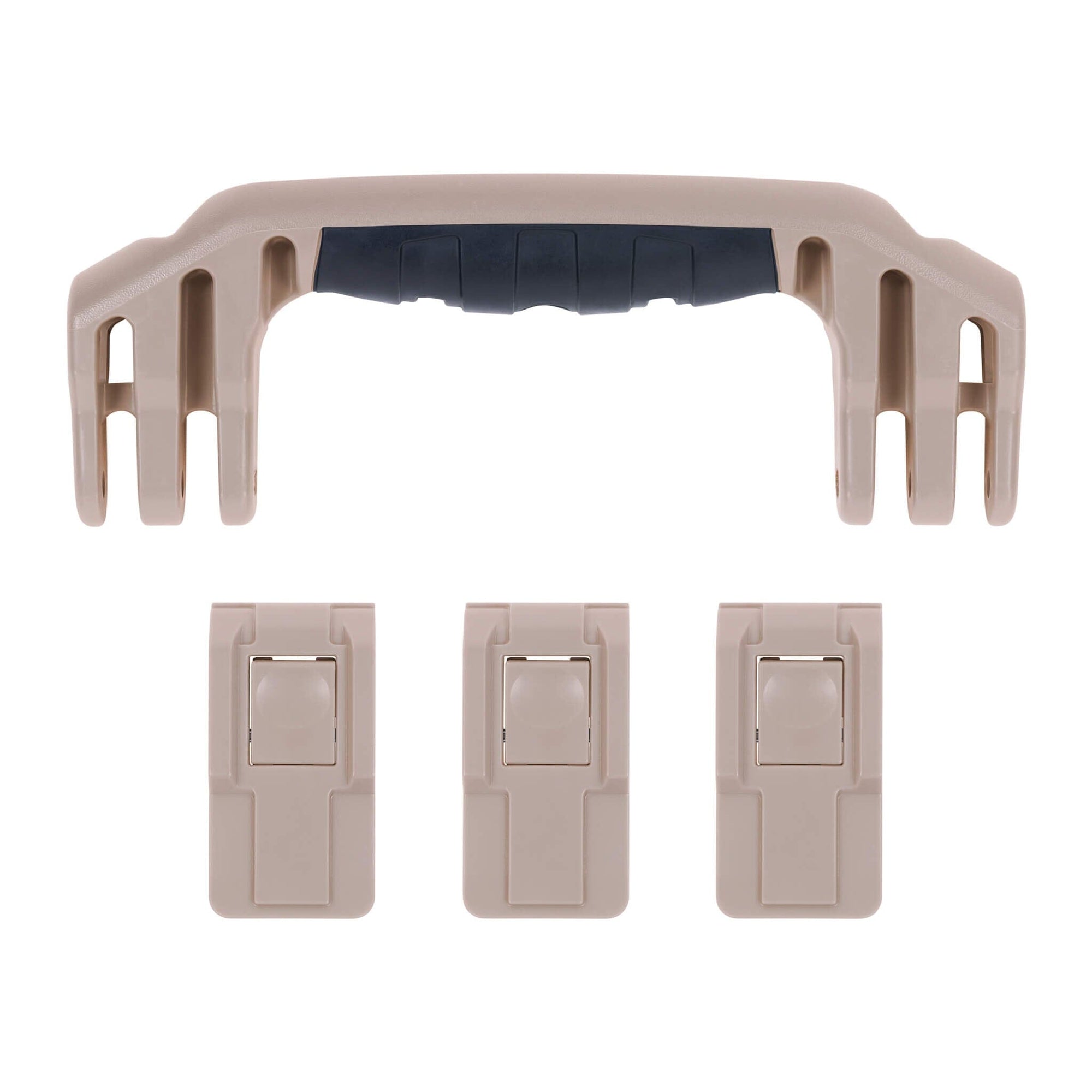 Pelican 1555 Air Replacement Handle & Latches, Desert Tan (Set of 1 Handle, 3 Latches) ColorCase 